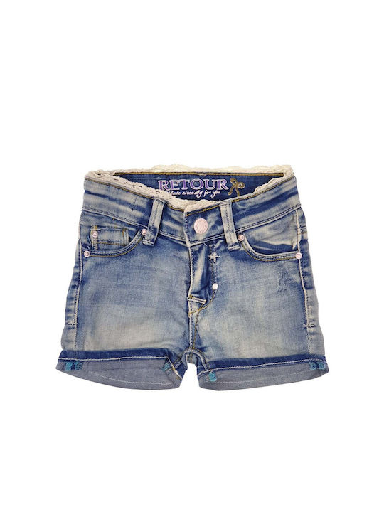 Designer's Cat Kinder Shorts/Bermudas Denim Blau