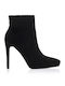 Ghete Dama de Catifea Ankle Boots Negru