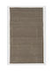 Koulis Carpets Summer Cotton Bedroom Rugs Set Brown 0018-00032-070 3pcs