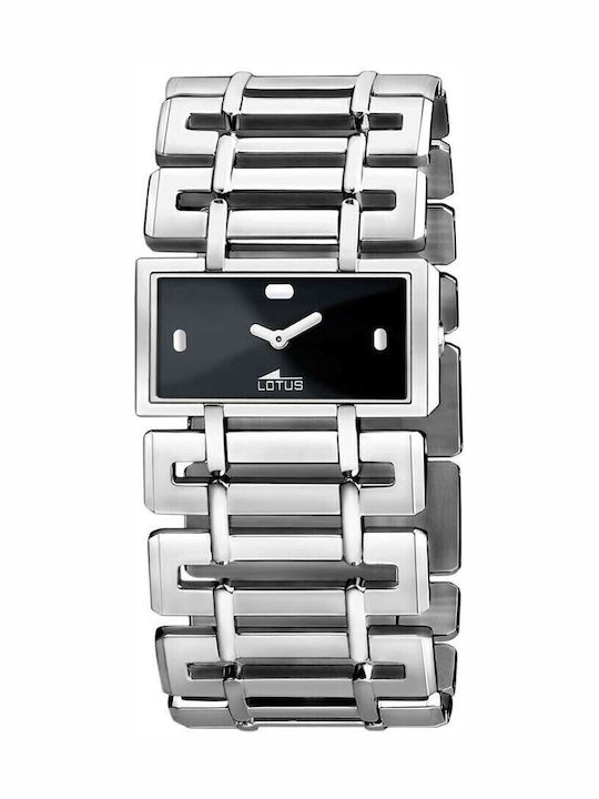 Lotus Watches Lotus Ceas de Damă cu Argintiu Brățară Metalică