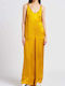 Women's Sleeveless One-piece Suit Orange