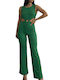 Chica Women's Sleeveless One-piece Suit Green