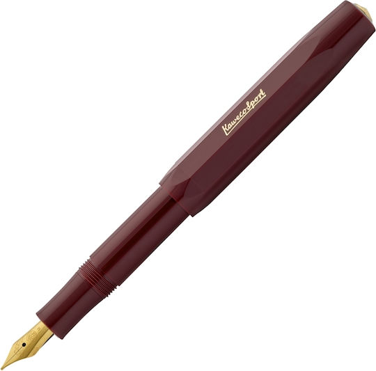 Kaweco CLASSIC Sport Πένα Γραφής Broad Μπορντό από Πλαστικό με Μπλε Μελάνι