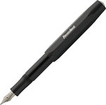 Kaweco SKYLINE Sport Stilou Fine Negru cu Negru Cerneală