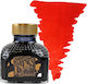 Diamine Replacement Ink for Pen in Red color 80ml