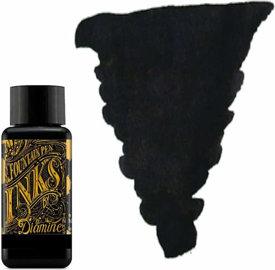 Diamine Ανταλλακτικό Μελάνι για Πένα Μαύρο 30ml