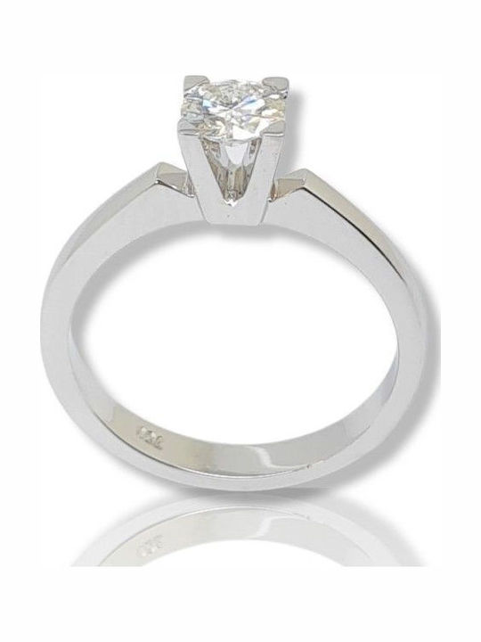 Mentzos Single Stone with Diamond