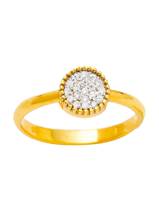 Kontopoulos Single Stone from Gold 18K