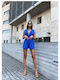 Women's One-piece Shorts Blue