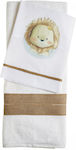 Nuova Vita Christening Oilcloths Set White 5pcs