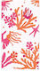Party Napkins Orange 19.8x10.8cm. 15pcs