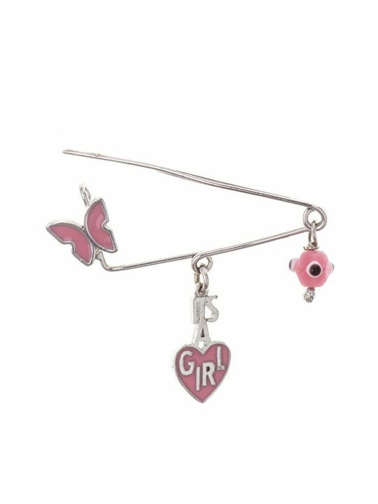 Paraxenies Child Safety Pin made of Silver for Girl