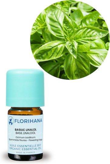 Florihana Organic Essential Oil Basil 5ml
