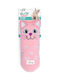 All For Paws Cat Toy Pink Ball with Catnip