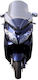 Fabbri Прозрачна козирка Мотоциклет за Suzuki Бургман 400 2335/E-X