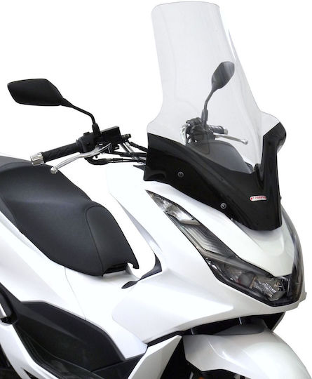 Fabbri Transparentes Visier Motorrad für Honda PCX 125 3430/E-X