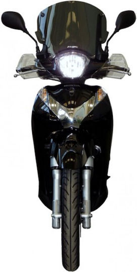 Fabbri Getöntes Visier Motorrad für Honda SH 125 2969/DS