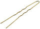 Milva Decorative Agrafe de Păr Auriu 6.5cm 24buc