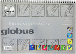 Globus Μπλοκ Ακουαρέλας No3 25x35cm