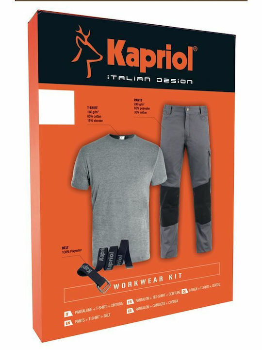 Kapriol Pantaloni de Lucru Gri