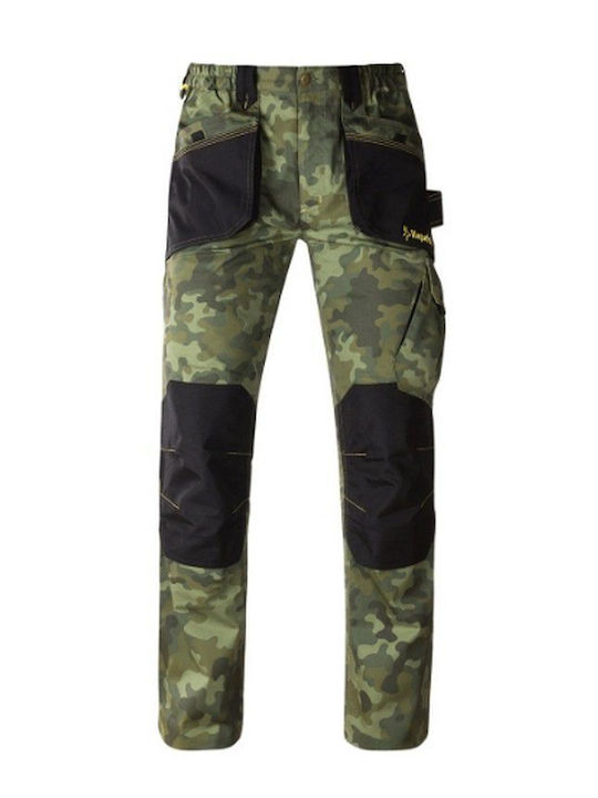 Kapriol slick CAMO Pantaloni de Lucru Kaki