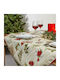 Christmas Fabric Tablecloth Ornament L140xW140cm