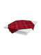 Le Jacquard Francais Christmas Tablecloth Fabric Red L120xW120cm.