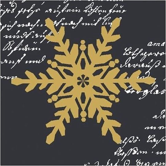 blokker Set of Christmas Napkins Disposable L24xW24cm. 20pcs