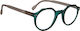 Oramont Reading Glasses +1.00 in Green Colour E...
