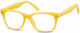 Sunoptic Children's Plastic Eyeglass Frame Yellow PK10C