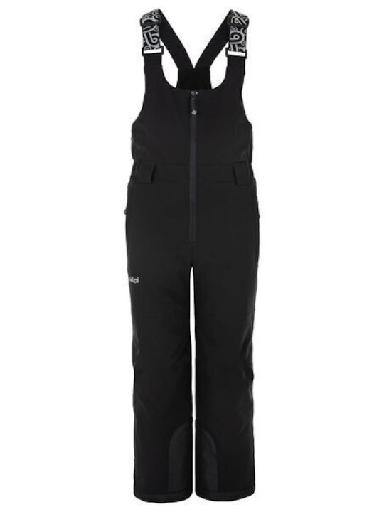 Kilpi QJ0452KI-BLK Kids Dungarees for Ski & Snowboard Black