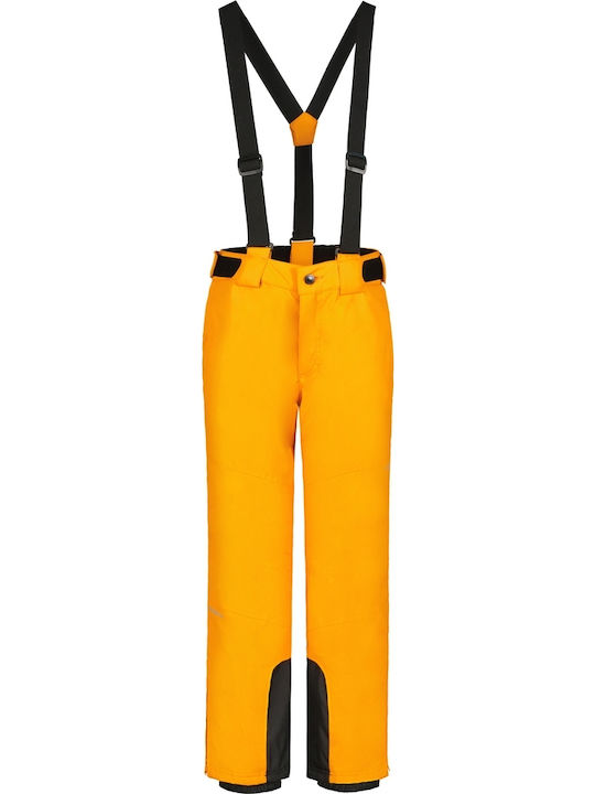Icepeak 51006564-460 Kids Dungarees for Ski & Snowboard Orange
