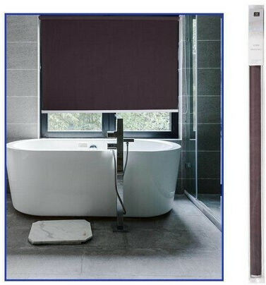 VS Home Ρόλερ Σκίασης Μερικής Συσκότισης Καφέ Π120xΥ200εκ. 24.011.0010
