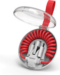 Diamandino Power Cord Red 1m DMFC31001_B739 Diamandino Power Cord Red 1m DMFC31001_B739