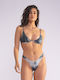 Set Bikini Brazil Ψηλόμεσο Μαύρο