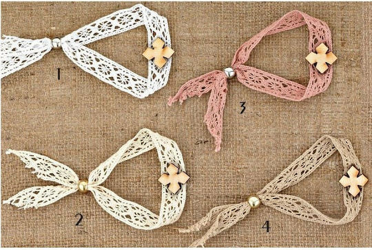 Palma Emporio Christening Charm Bracelet White 50pcs