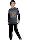 Elit Star Детска пижама Зимна Сив