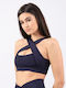 Women's Sports Bra without Padding Navy Blue