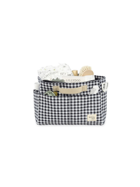 Walking Mum Vichy Baby Toiletry Bag Black