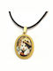 Kostibas Fashion Kinderhalskette aus Gold mit Seil 1012-693X