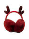 Tatu Moyo Earmuffs Fur Red