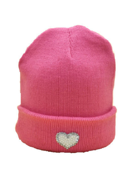 Tatu Moyo Kids Beanie Knitted Fuchsia