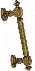 Viobrass Λαβή Εξώπορτας 180mm Μπρούτζινο