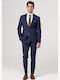 Fragosto Men's Suit Navy Blue