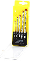 Lobster Set of 5 Drills for Masonry