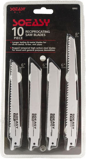 Vltools 01454 Metal Jig Saw Blades 10 Pieces