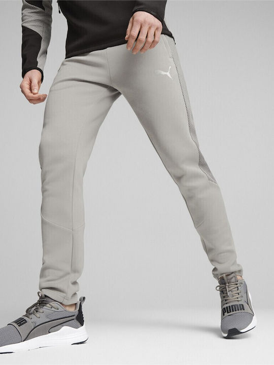 Sweatpants with Elastic Gray