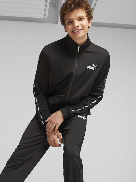 PUMA Tape Poly Jogger Herren-Sweatpants Schwarz