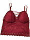 Potre Bralette Bralette Σουτιέν Μπορντό