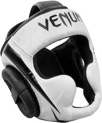 Venum Adult Full Face Boxing Headgear Synthetic Leather White